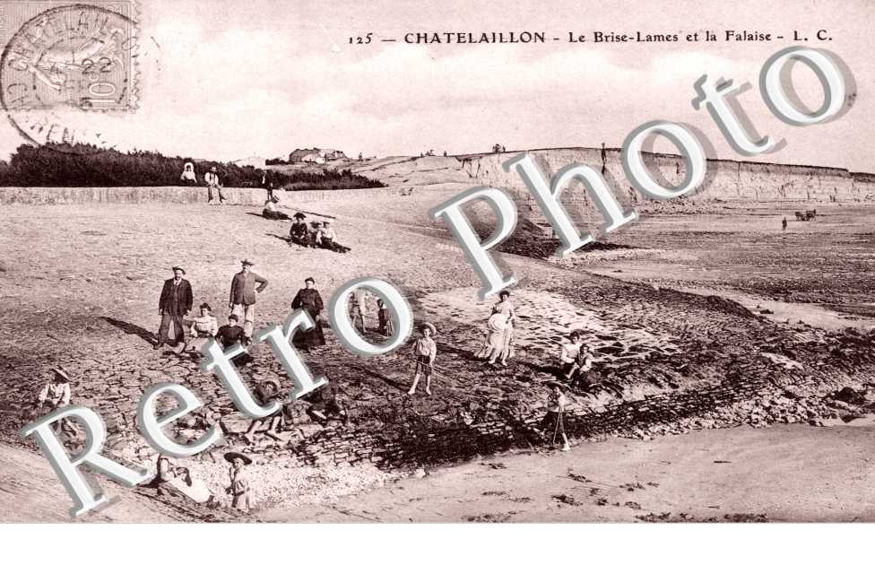 Le Brise-Lames  et la falaise