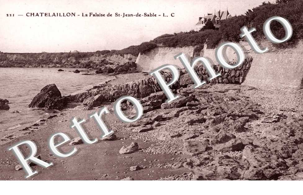 la falaise de st-Jean-de-Sable