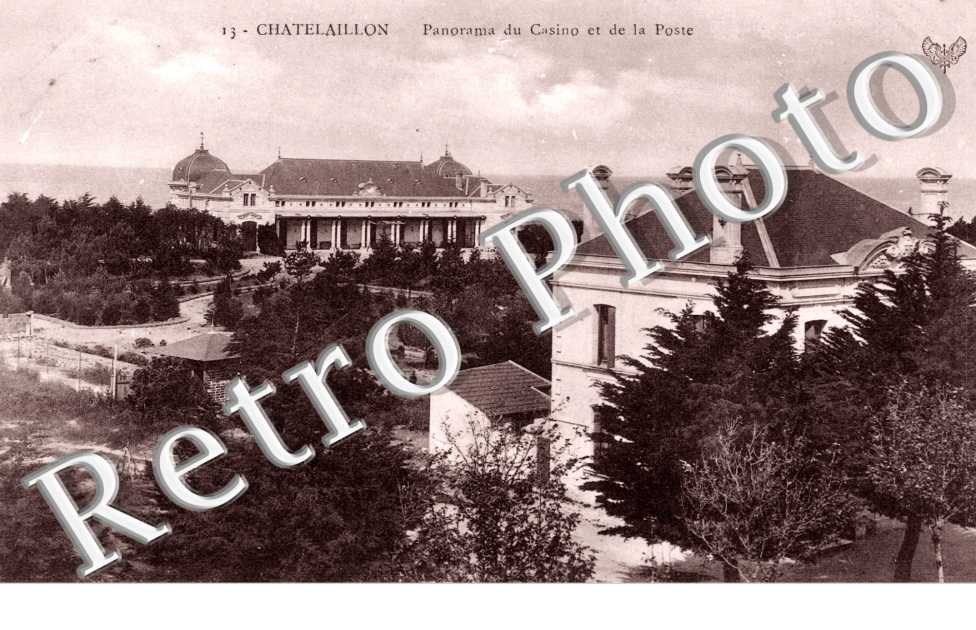Panorama du casino et de la poste