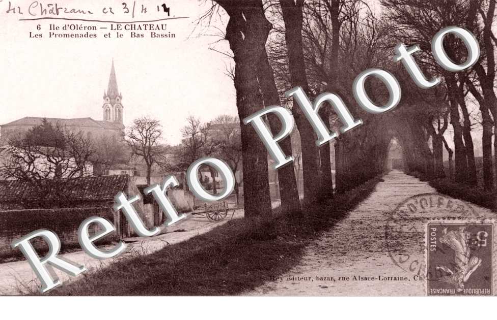 Promenades et le bas bassin