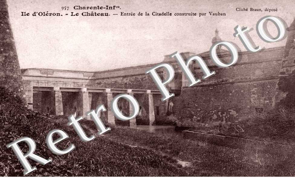 Entree de la citadelle construite par Vauban