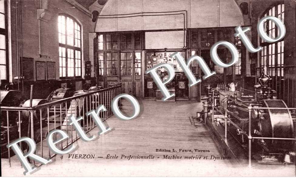 Ecole Nationale Professionnelle - Machine motrice et dynamos
