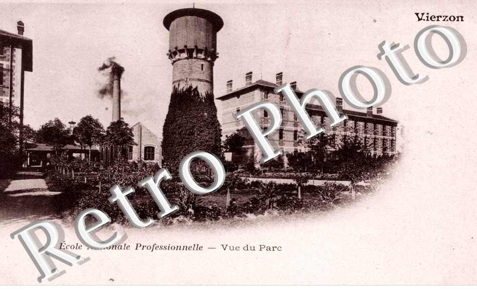Ecole Nationale Professionnelle - vue du parc