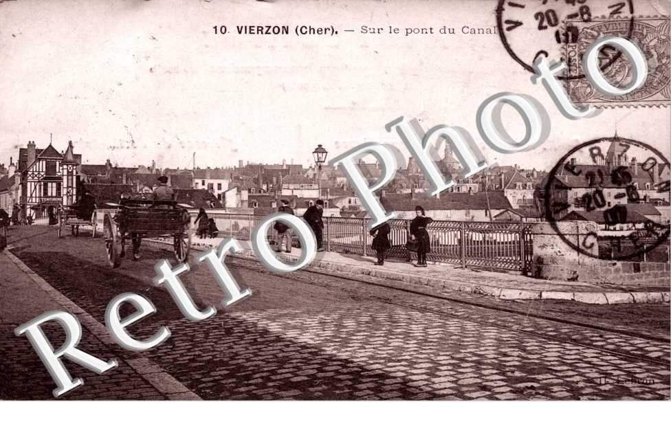 sur le pont du canal