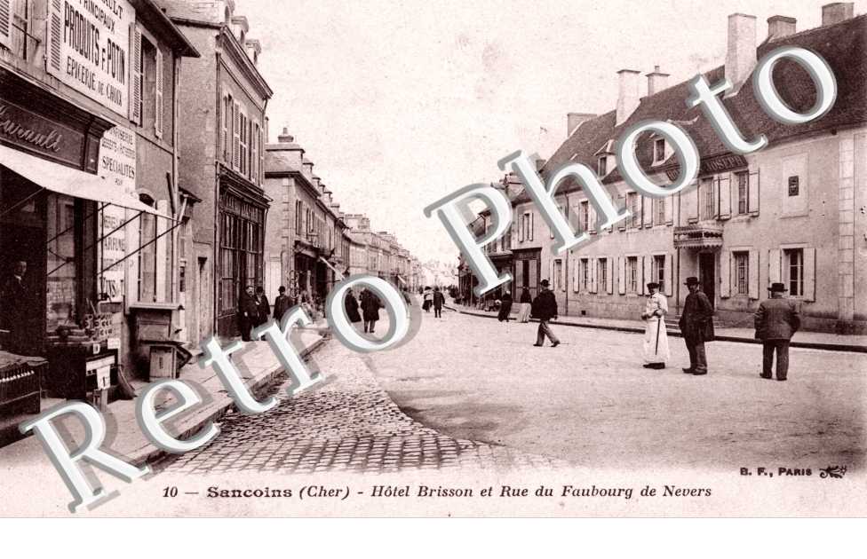 hotel brisson et rue du faubourg de nevers