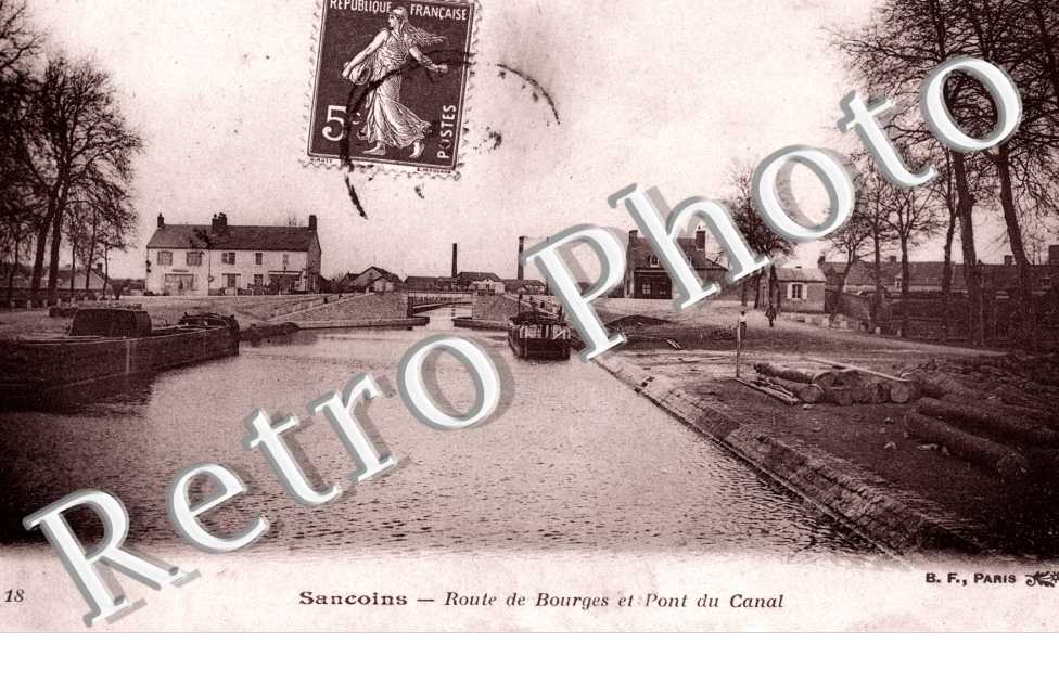 Route de Bourges et Pont du Canal