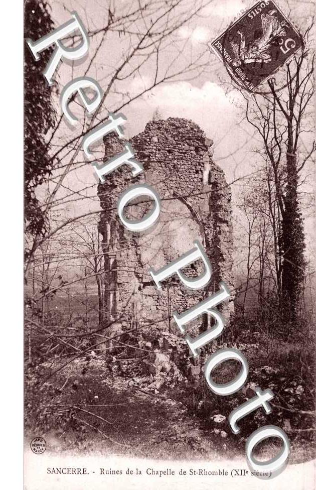 ruine de la Chapelle de Saint Rhomble