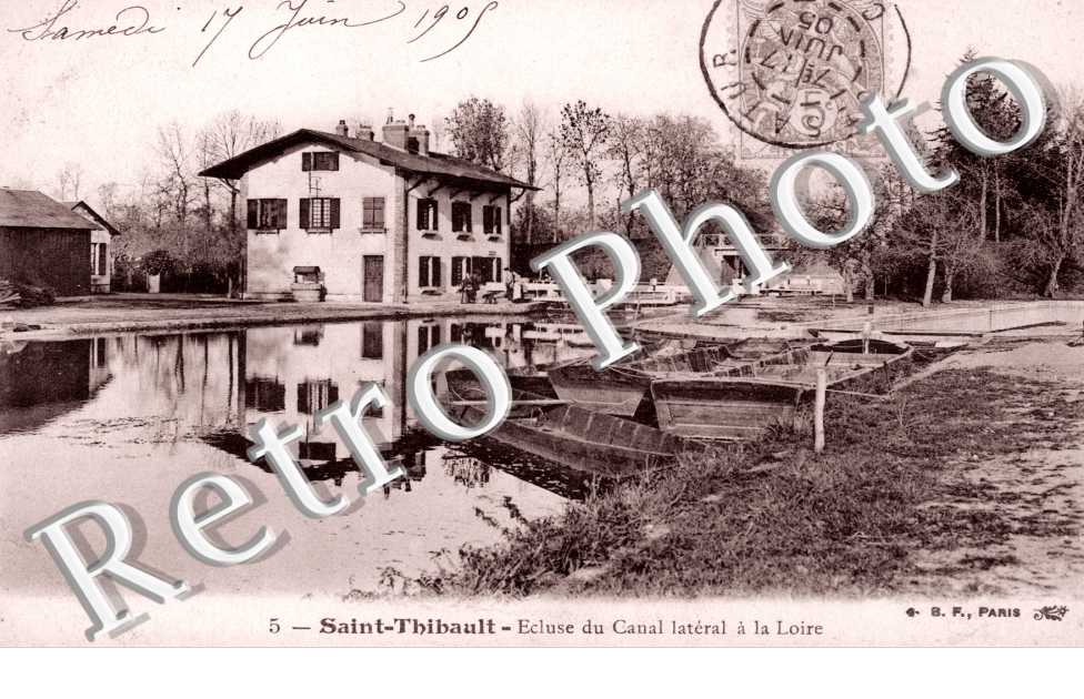 saint thilbault ecluse du canal lateral a la loire