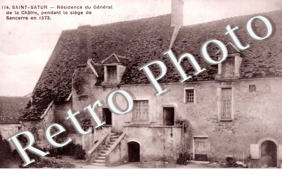 Residence du General de la Chatre pendant le siege de 1573