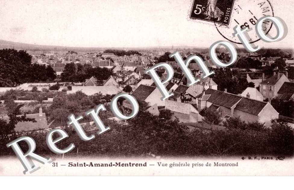 Saint-Amand-Montrond, Vue Generale prise de Montrond