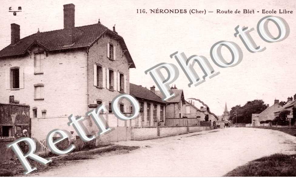 Route de Blet, Ecole Libre