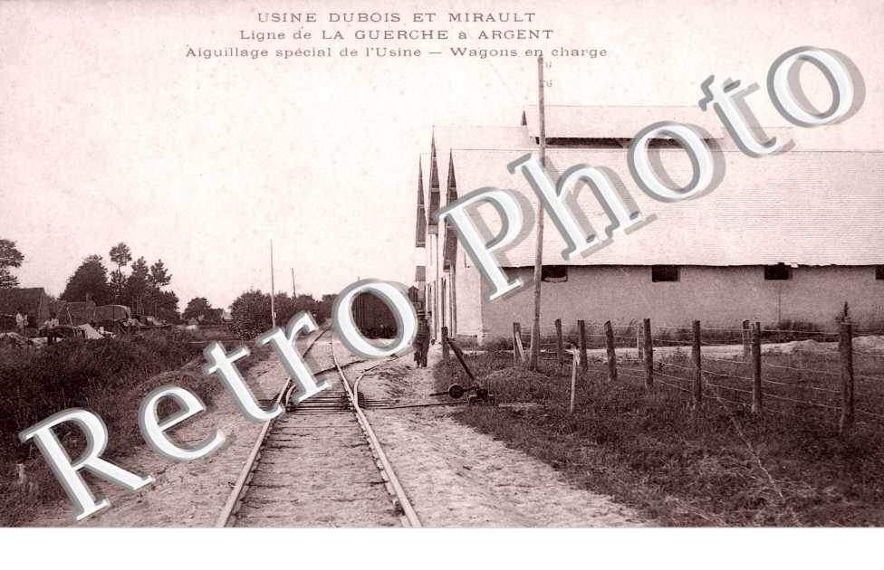 Usine Dubois et Mirault, Wagons en charge