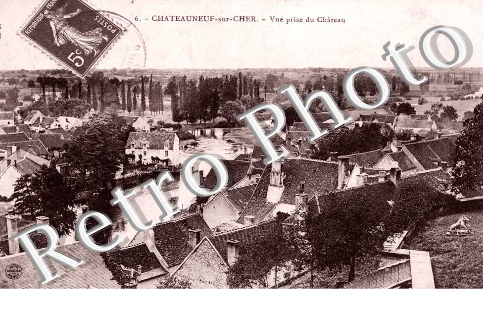 Vue prise du Chateau