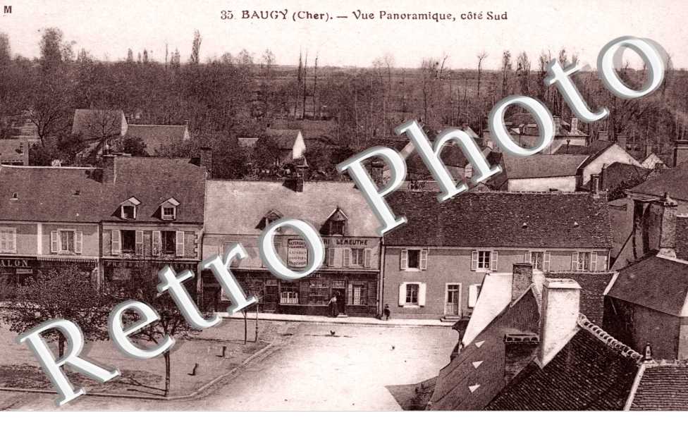 vue panoramique, cote sud