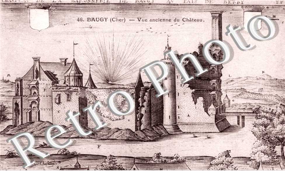 vue ancienne du chateau
