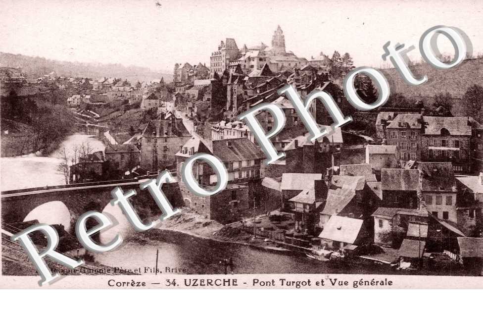 Pont Turgot et Vue generale
