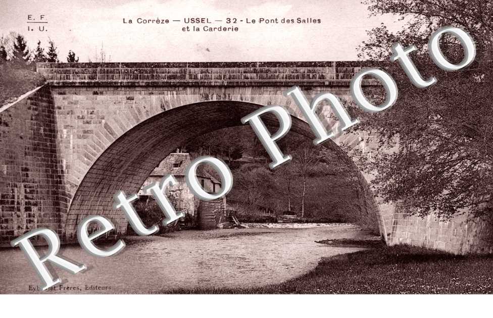 le pont des Salles et la Cardeire