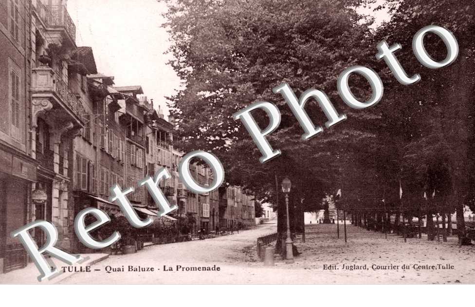 Quai Baluze, la Promenade