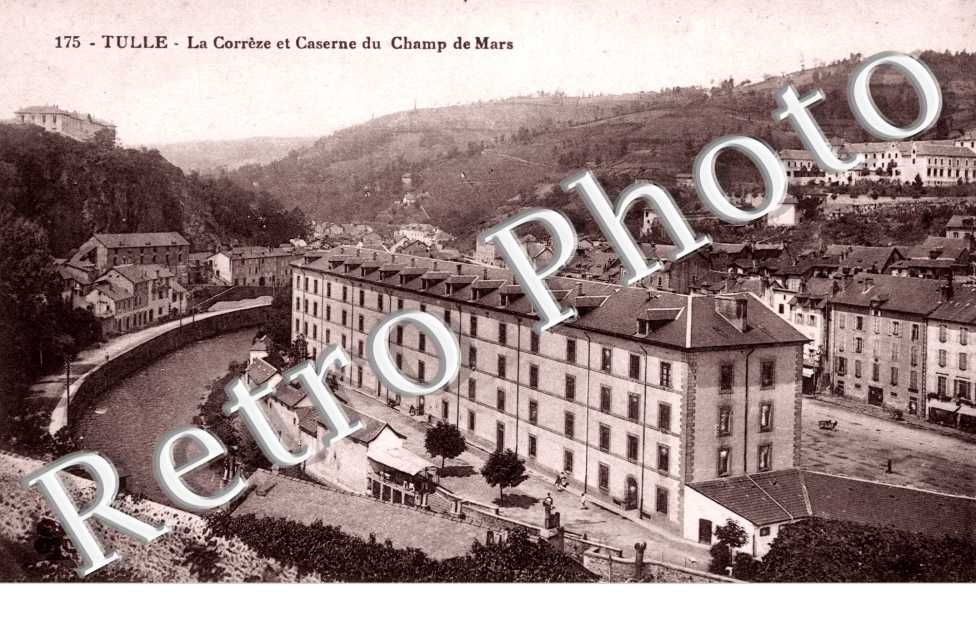 la Correze et Caserne du Champ de Mars