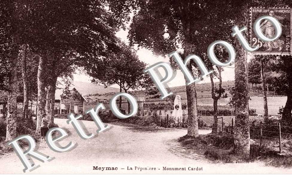 La Pepiniere, Monument Cardot