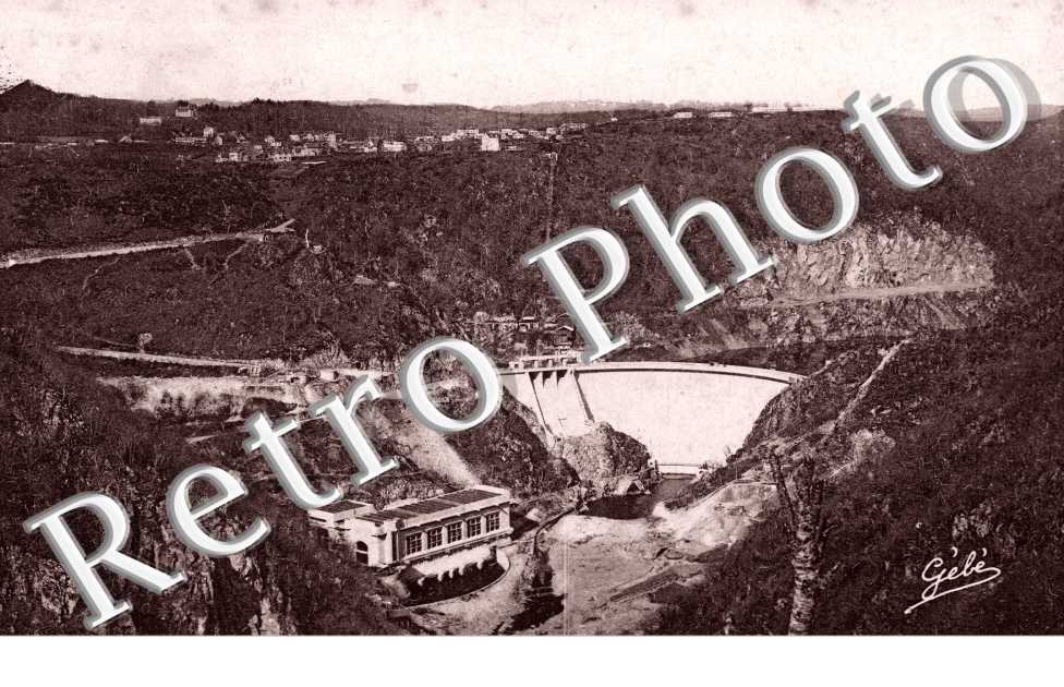 Le Barrage et l&#039;Usine hydro electrique de Mareges