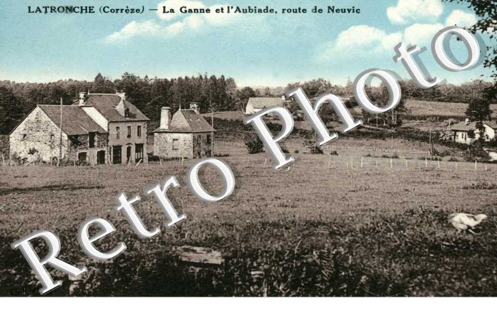 la ganne et l&#039;aubiade route de neuvic