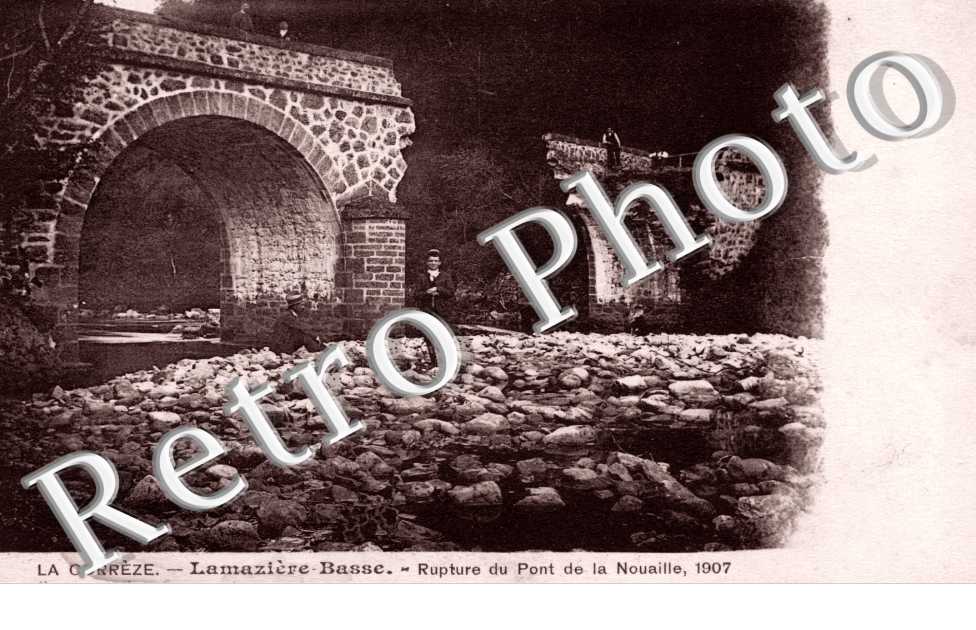 Rupture du pont de la Nouaille, 1907