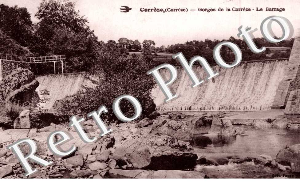 Gorges de la Correze, le Barrage