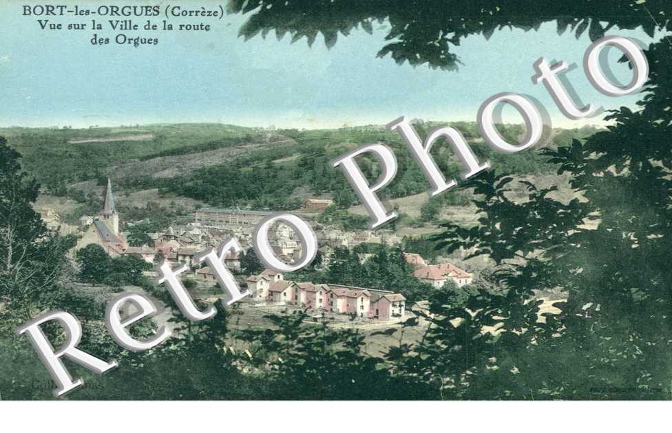 Vue sur la Ville de la route des Orgues
