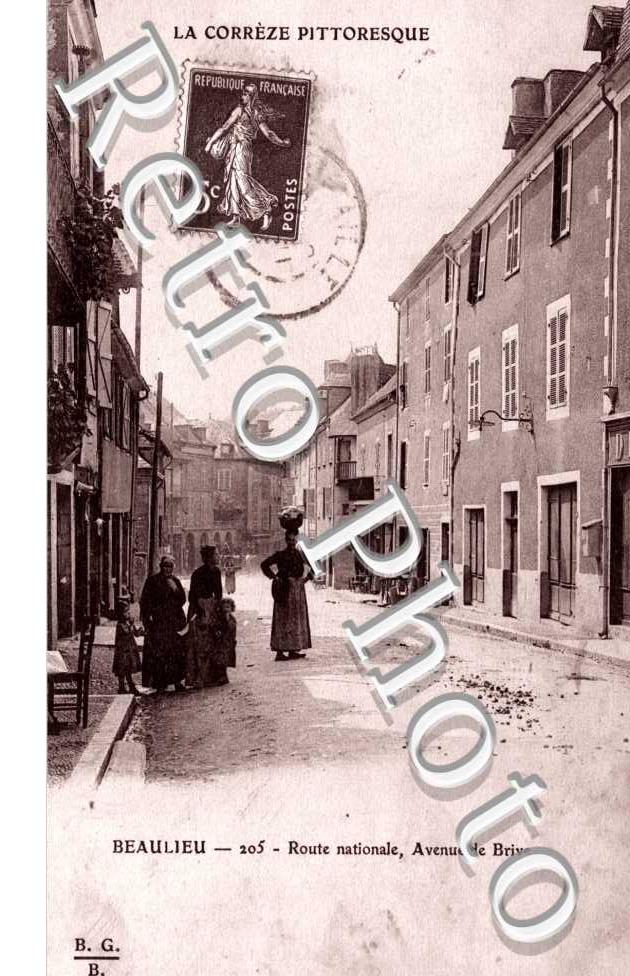 route netionale - avenue de Brive