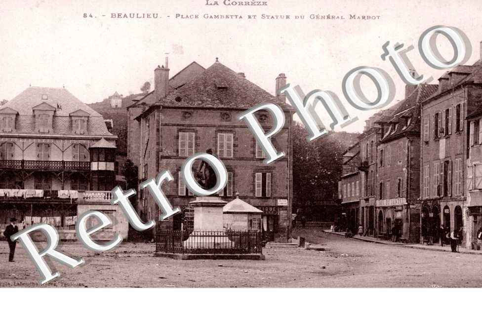 Place Gambetta et Statue du General Marbot