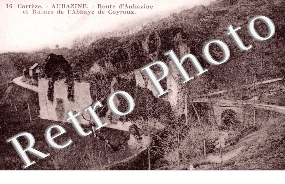 ruines de l&#039;Abbaye de Coyroux