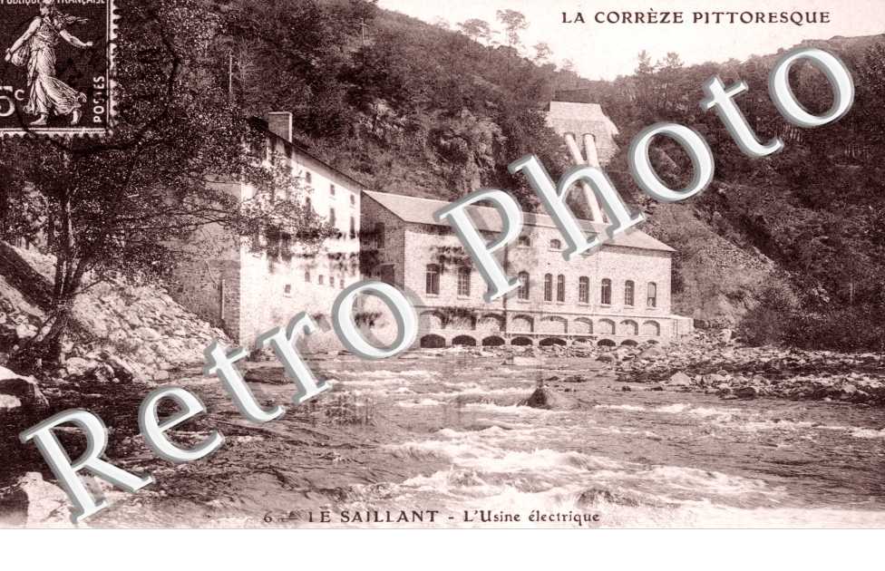 Le Saillant, Usine electrique