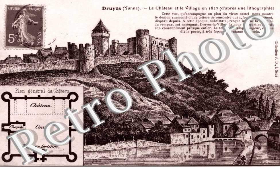 le chateau et le village