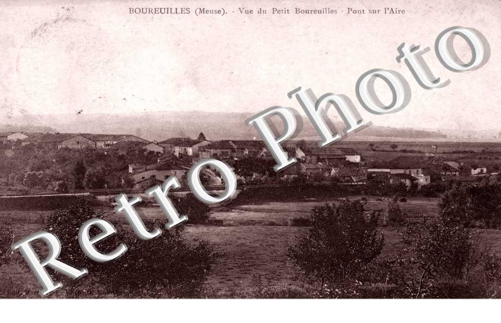 Vue du petit Boureuilles - pont sur l'Aire
