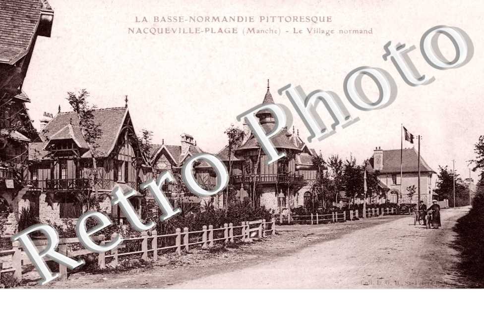 Nacqueville-Plage Le village Normand
