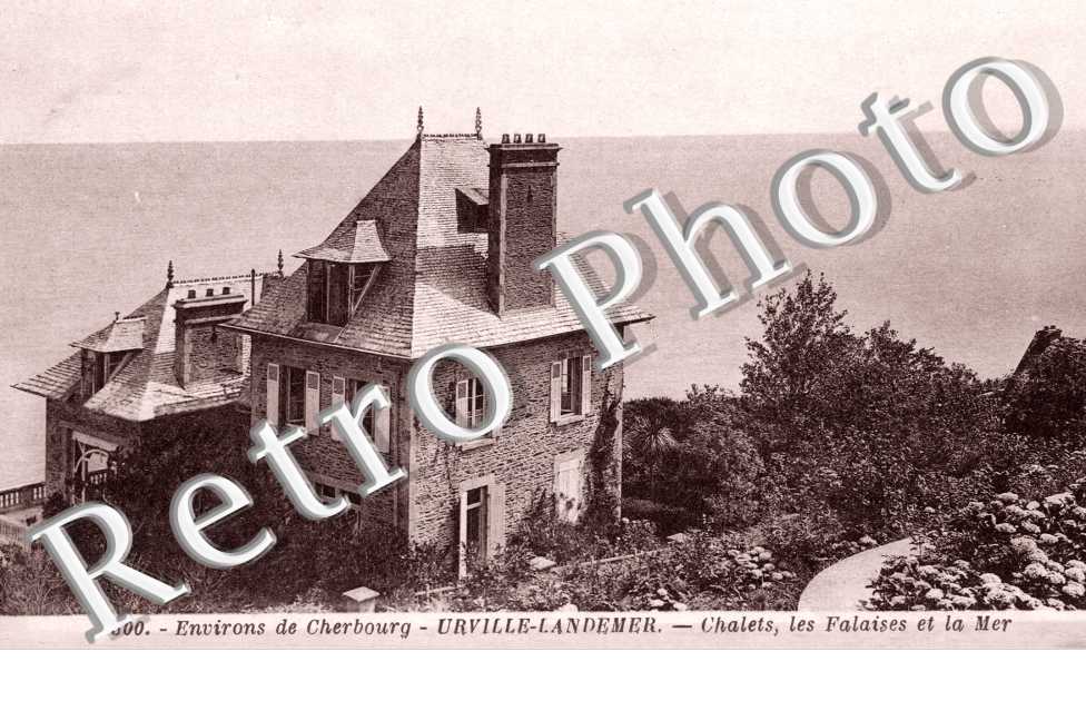 Landemer - Chalets - les falaises sur la mer