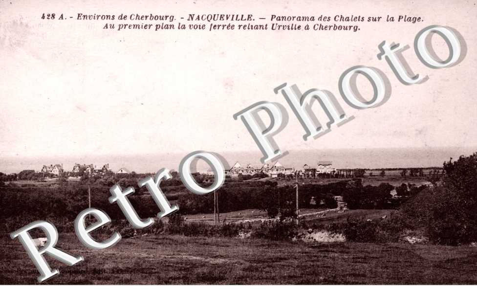 panorama des chalets sur la plage
