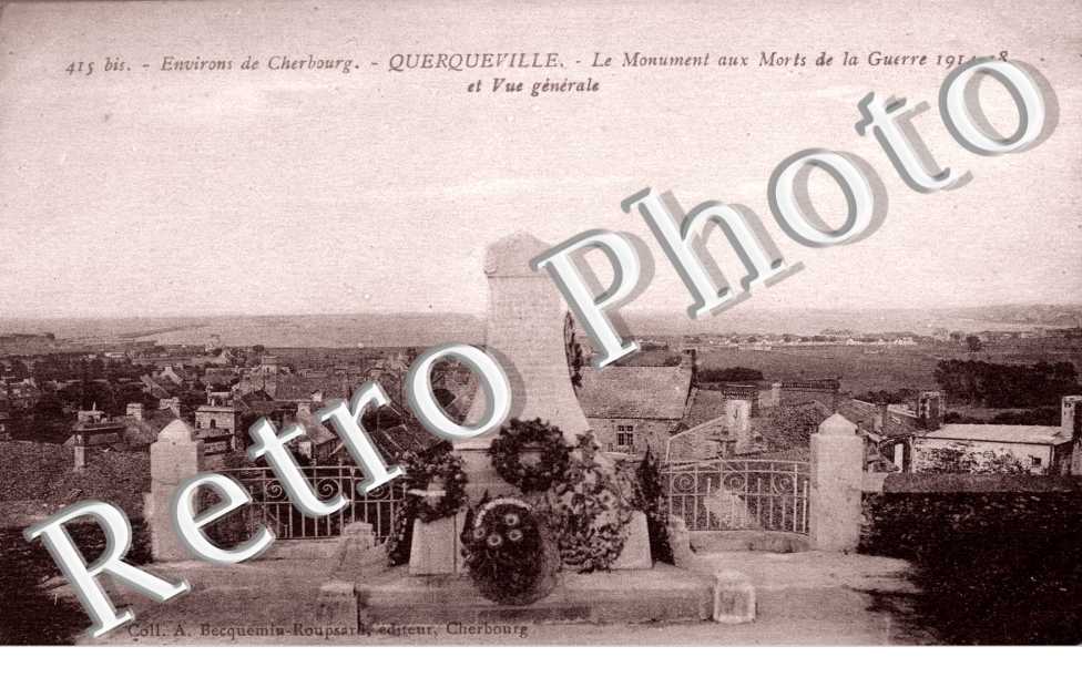 le monument aux morts de la guerre 1914-1918 et vue generale