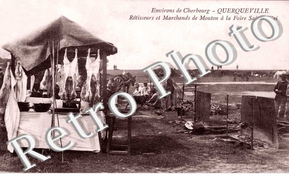 Rotisseurs et marchands de mouton a la foire Saint-Cliai