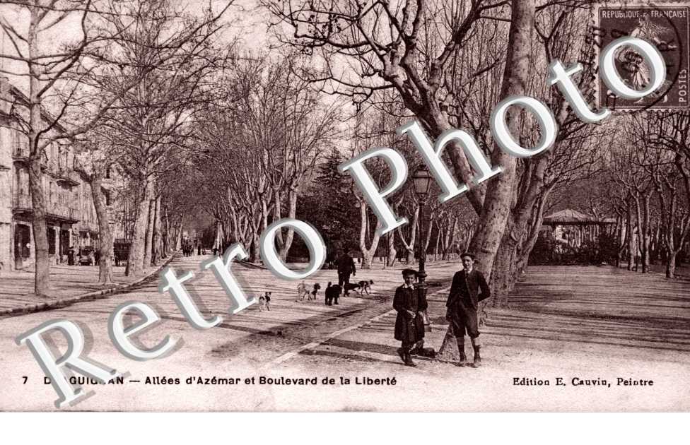 Allee d&#039;Azemar et Boulevard de la Liberte