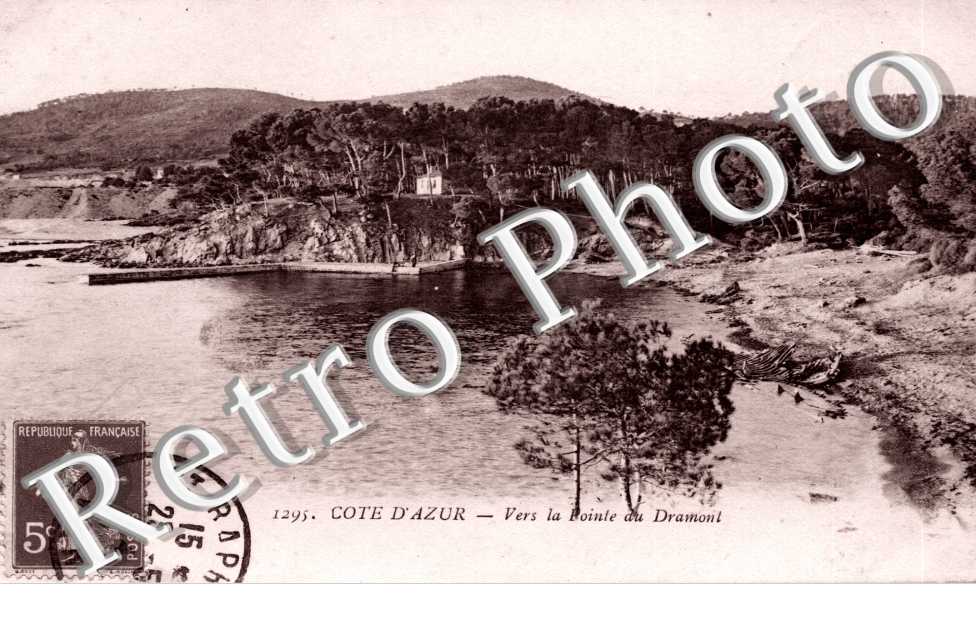 vers la pointe du Dramont