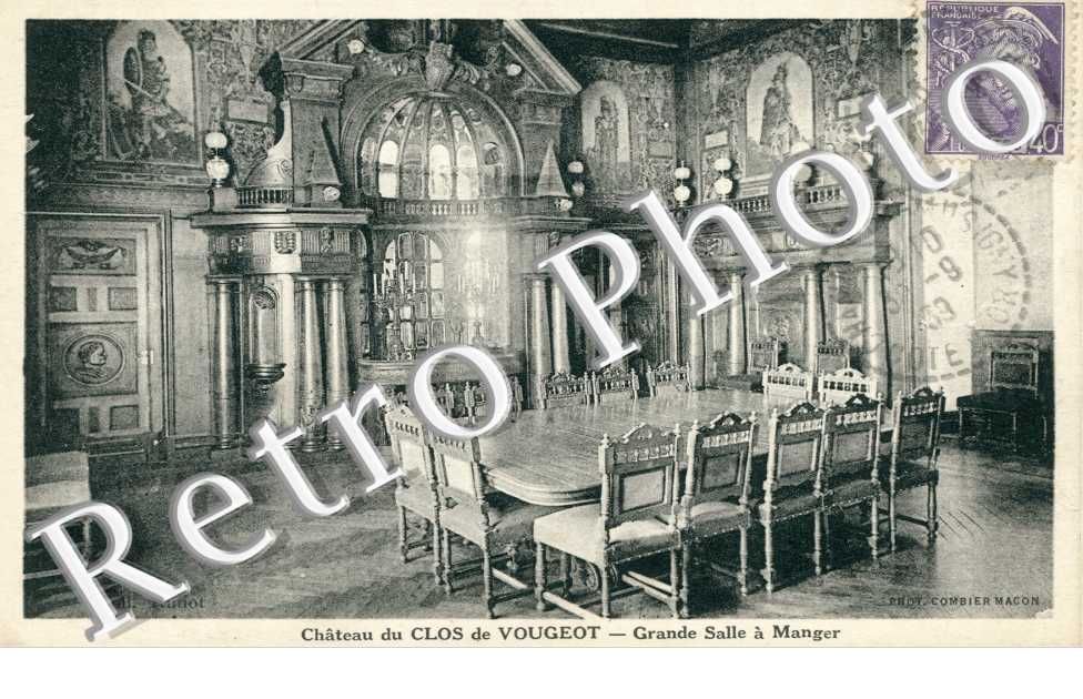 Chateau du Clos Vougeot - Grande salle a Manger