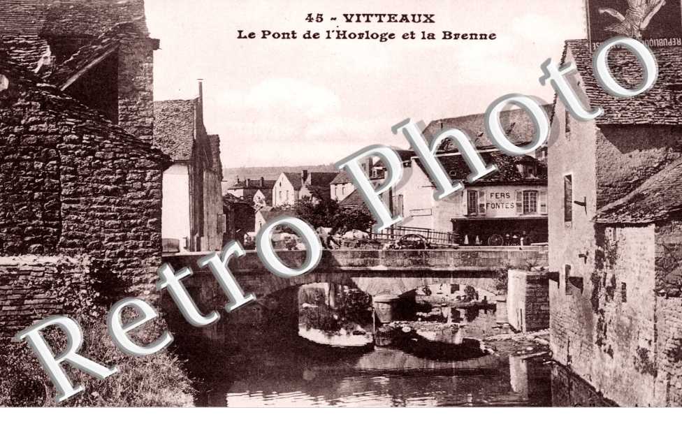 Le Pont de l&#039;Horloge et la Brenne