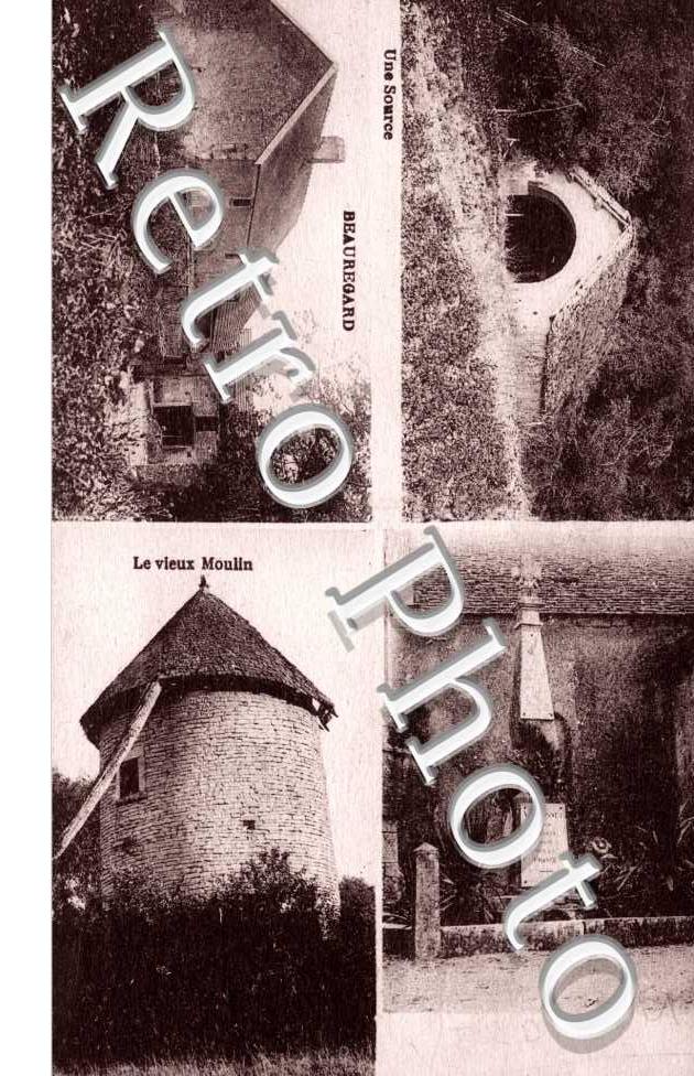 Beauregard  - Une source - Le vieux moulin 
