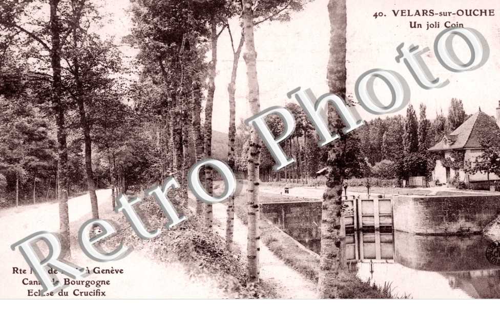 Le Canal et l'Ecluse