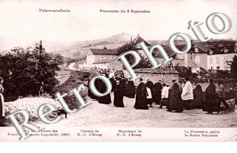 Procession du Pelerinage de Notre Dame d'Etang