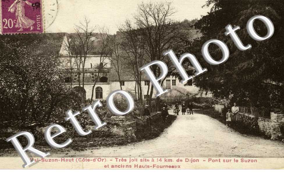 Val-Suzon-Haut  Tres joli site a 14 klm de Dijon Pont sur le Suzon et anciens Hauts-Fourneaux