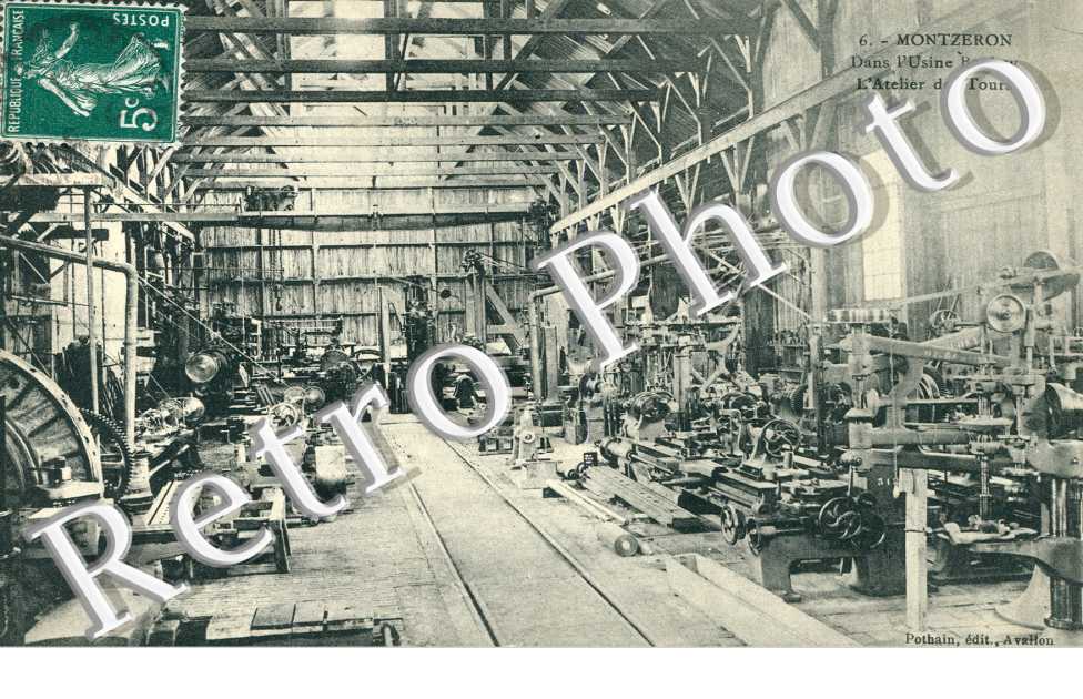 Dans l'Usine Bouhey, Atelier des Tours