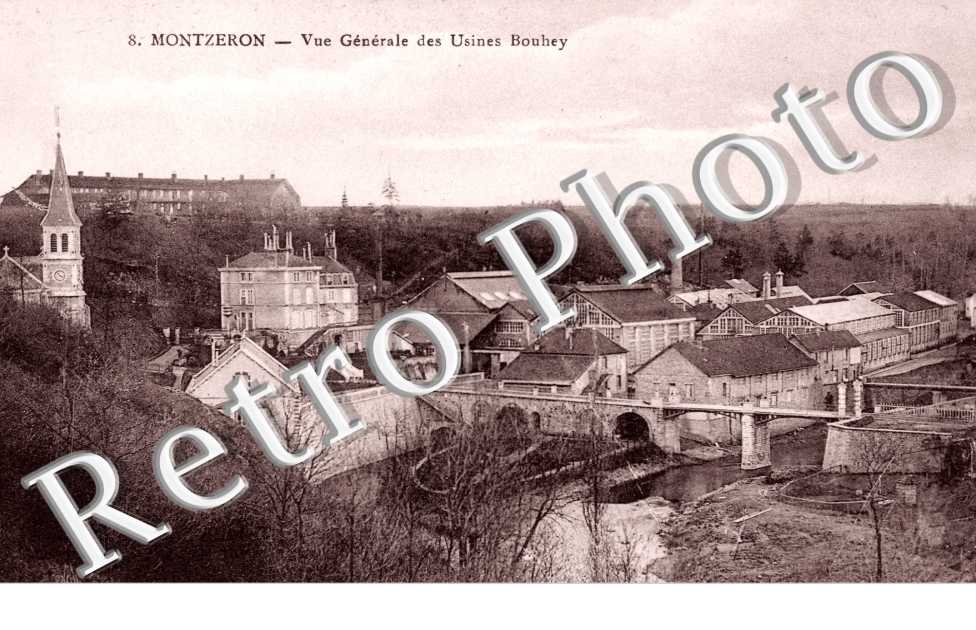 MONTZERON - Vue generale des Usines Bouhey
